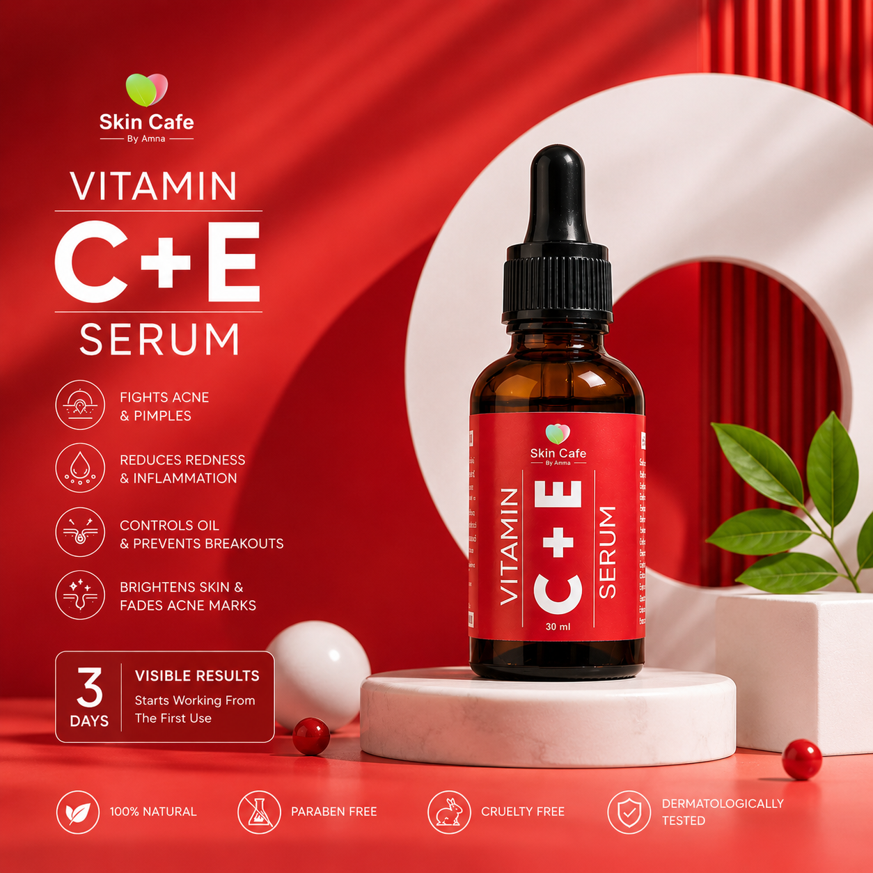 ANTI ACNE  SERUM REMOVE ACNE IN 3 DAYS !