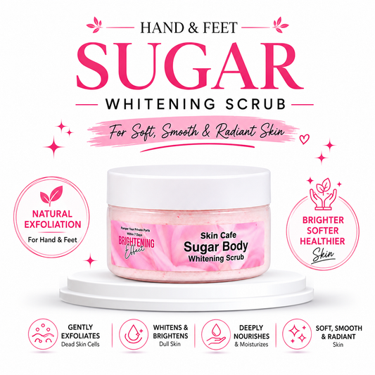 HAND FEET SUGAR WHITENING SCRUB