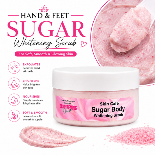 HAND FEET SUGAR WHITENING SCRUB