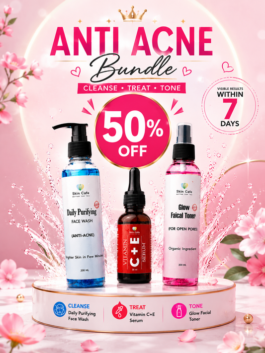 ANTI ACNE BUNDLE (REMOVE ACNE WIITHIN 7 DAYS )