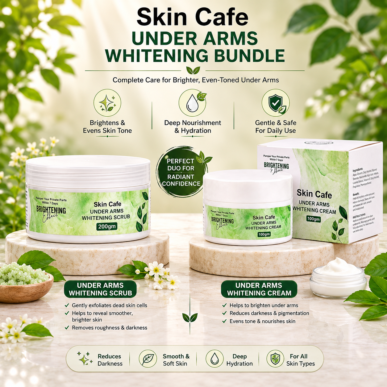 UNDER ARMS & BODY WHITENING BUNDLE