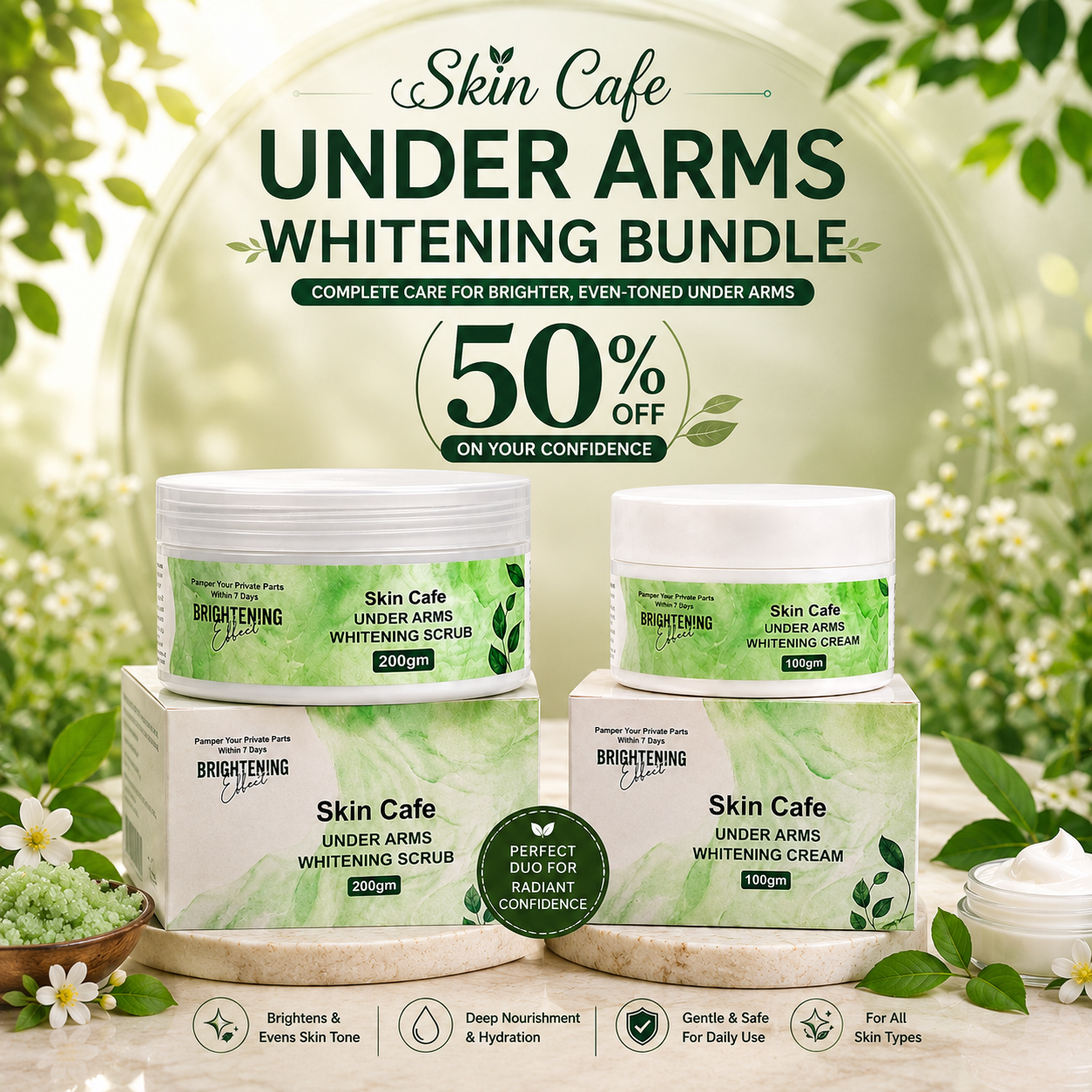 UNDER ARMS & BODY WHITENING BUNDLE