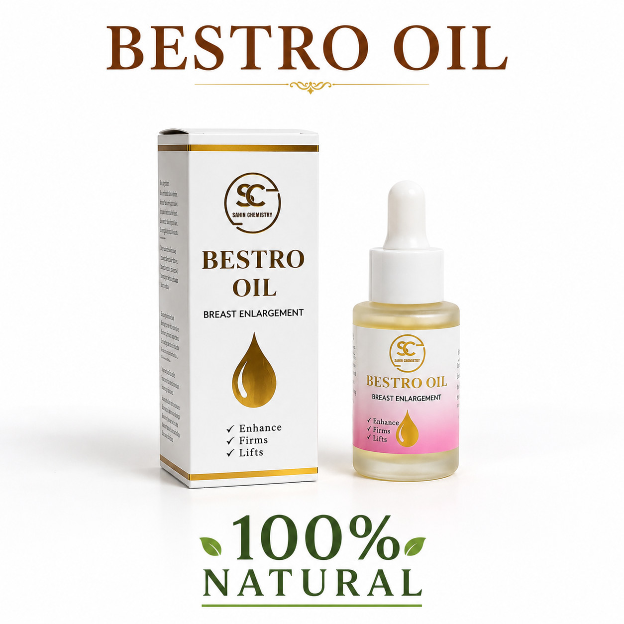 BESTRO BREAST SERUM (100% NATURAL RESULTS )
