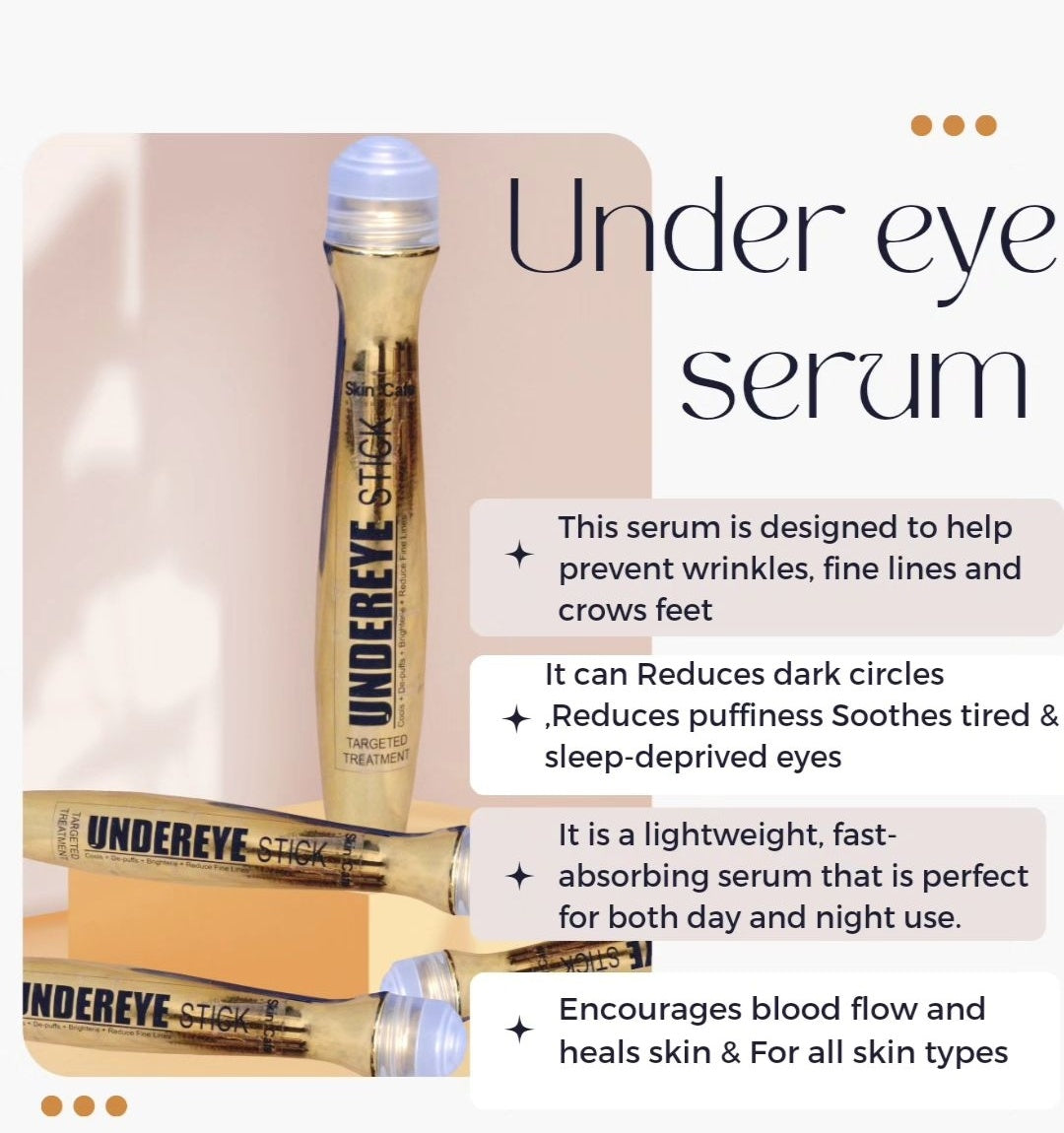 ANTI DARK CIRCLE SERUM (REMOVE DARK CIRCLE JUST IN 3 DAYS )