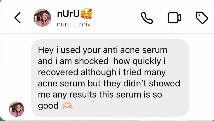 ANTI ACNE  SERUM REMOVE ACNE IN 3 DAYS !