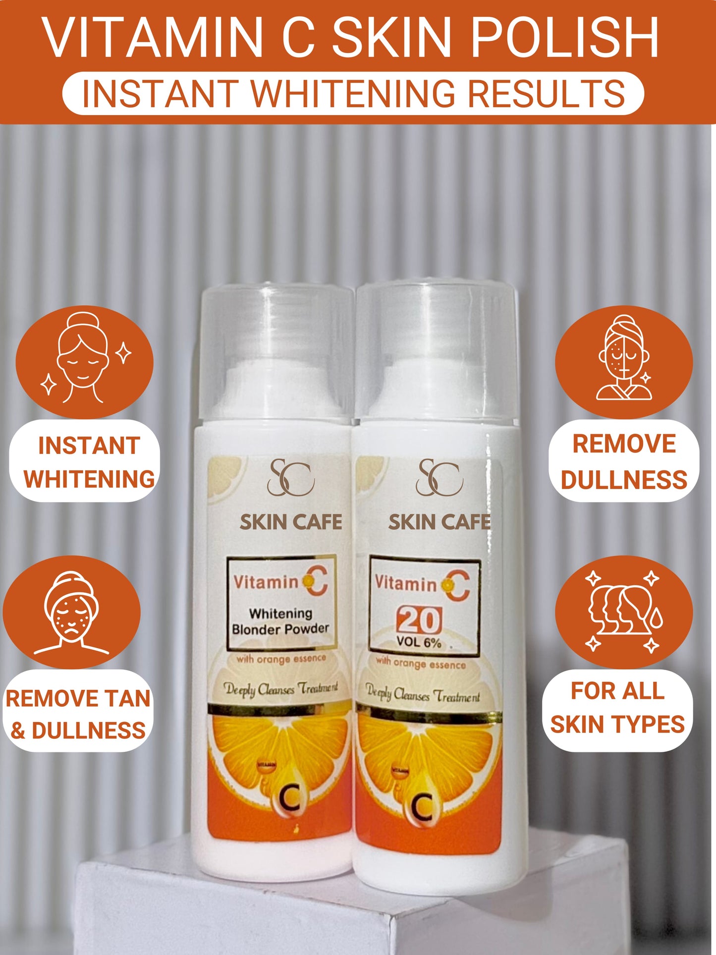 VITAMIN C SKIN POLISH (INSTANT BRIGHTENING RESUULTS )
