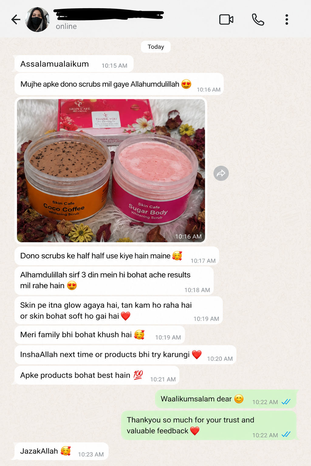 COFFEE & SUGAR WHITENING SCRUB