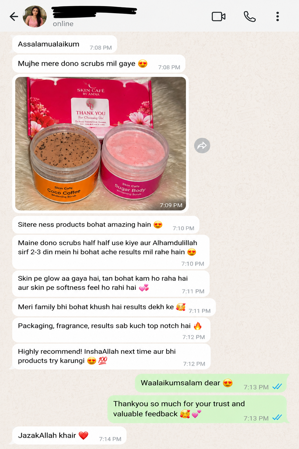 COFFEE & SUGAR WHITENING SCRUB