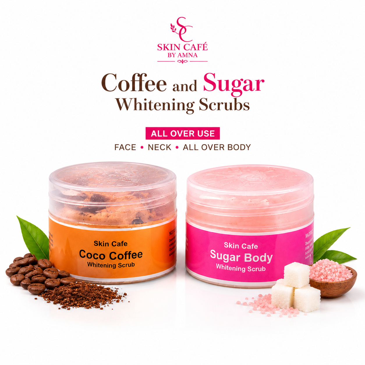 COFFEE & SUGAR WHITENING SCRUB