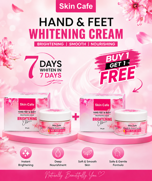 HAND FEET WHITENING CREAM (100 % RESULTS )