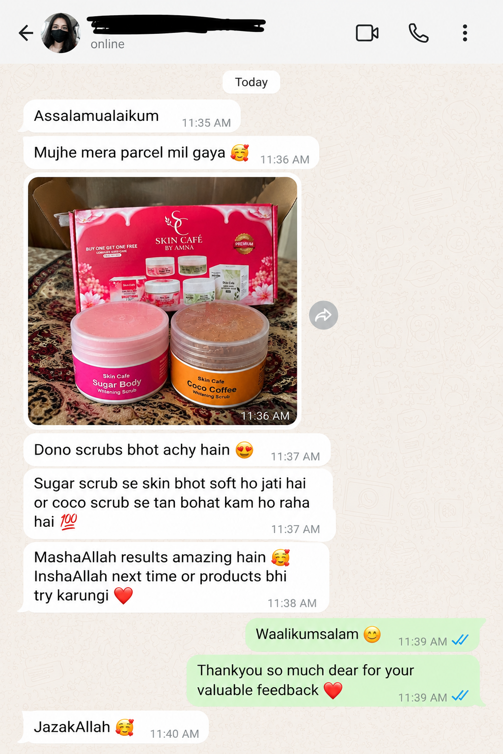 COFFEE & SUGAR WHITENING SCRUB
