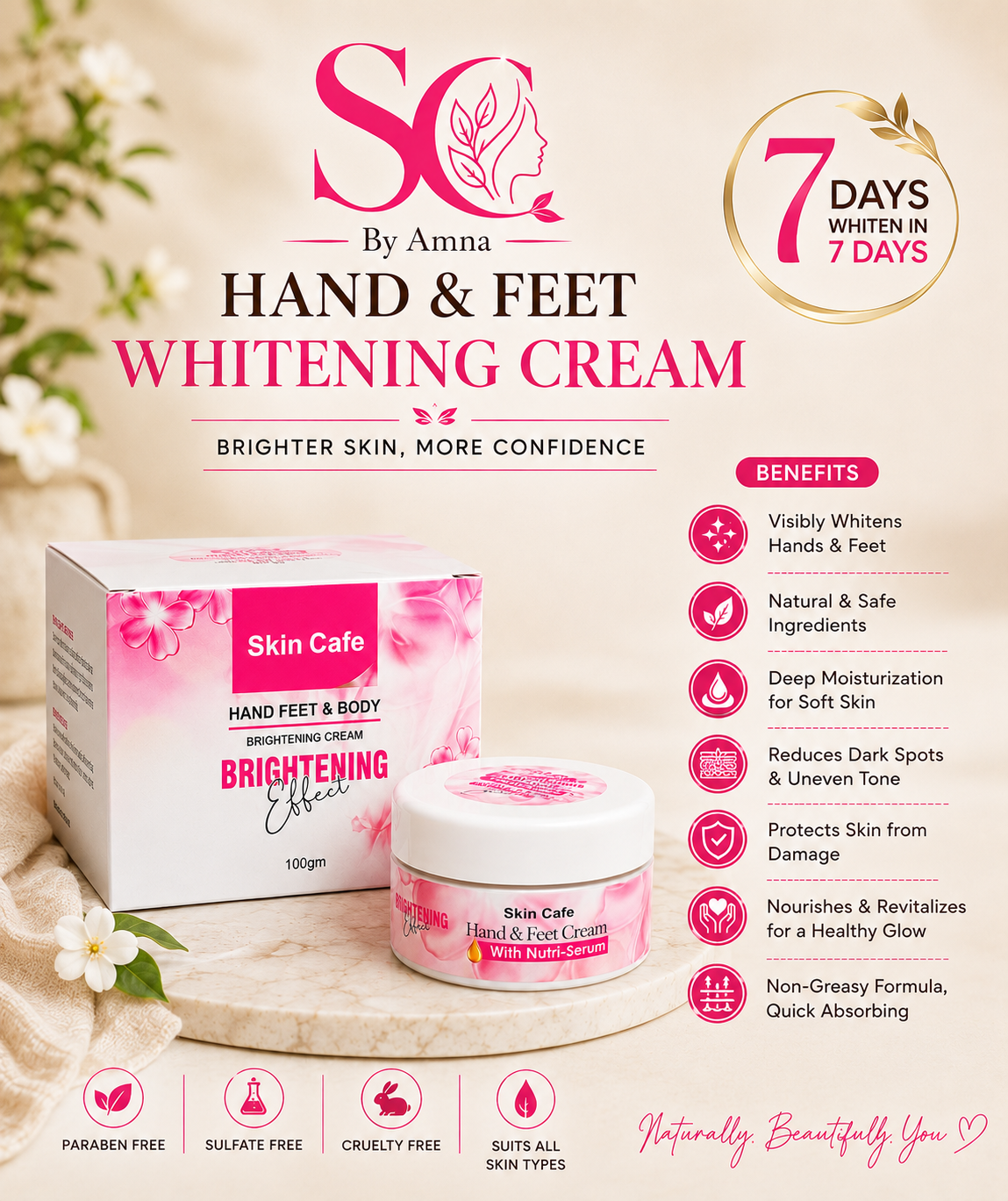 HAND FEET & BODY WHITENING BUNDLE